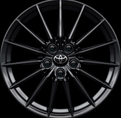 18" forged alloy wheels